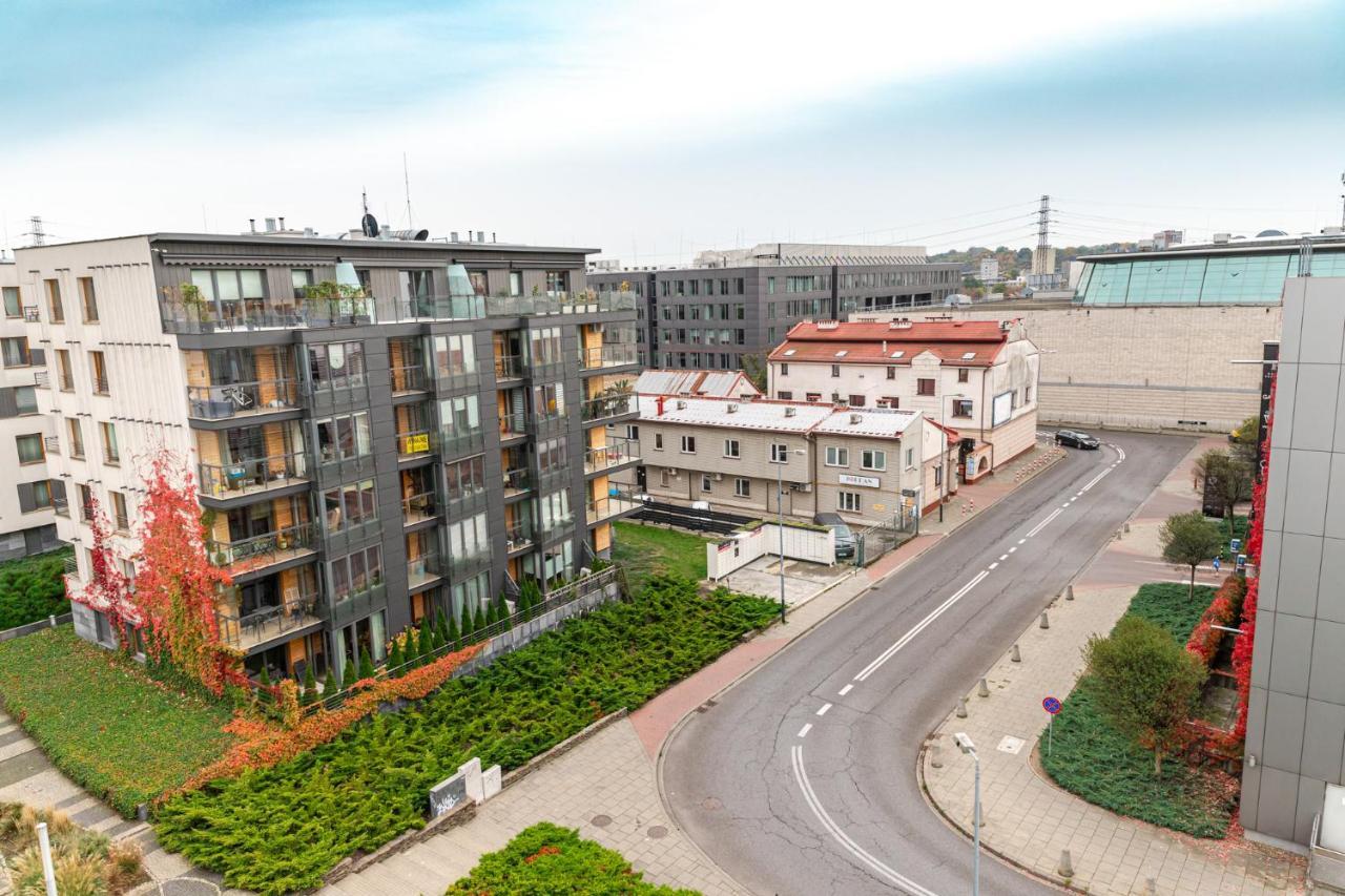 Bulwar Kurlandzki Vistula Apartment Краков Экстерьер фото